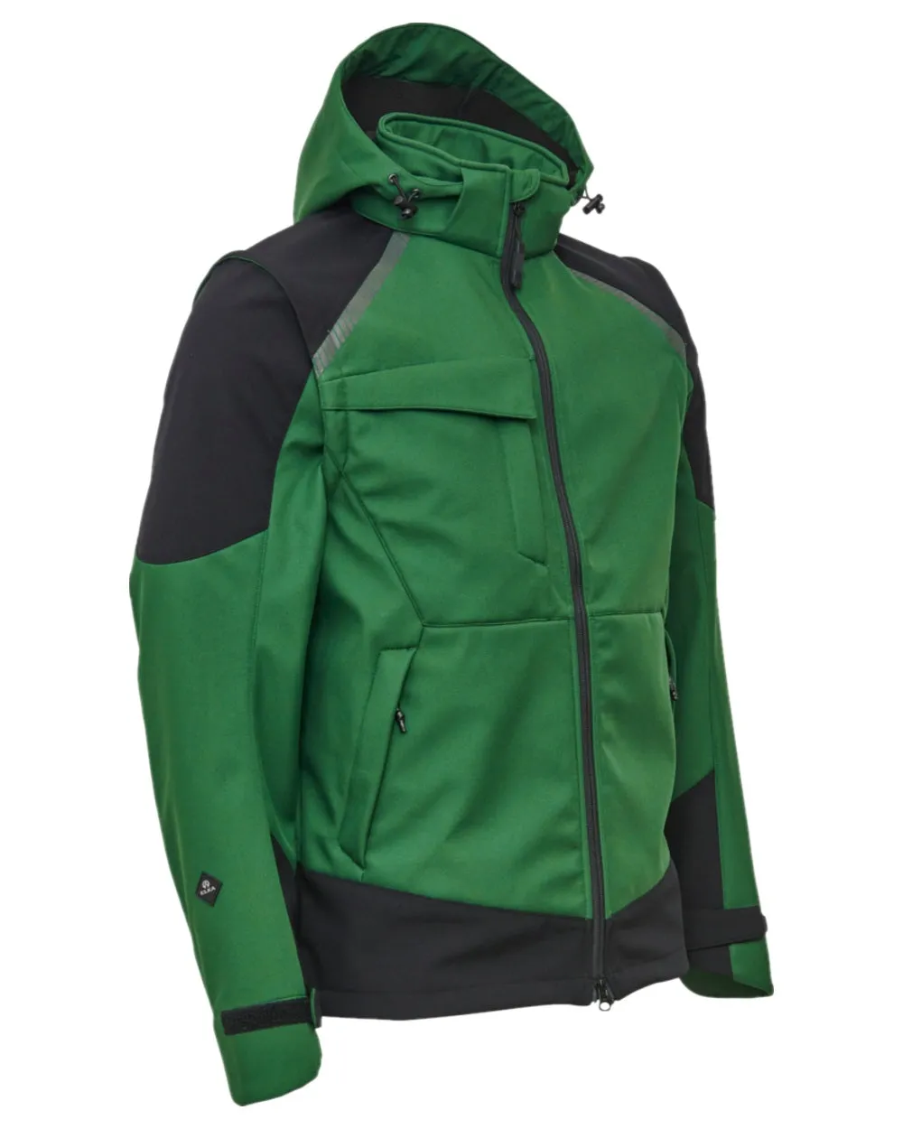 Elka Mens Working Xtreme Detachable Sleeves Jacket Long Sleeve Cotton Shirts