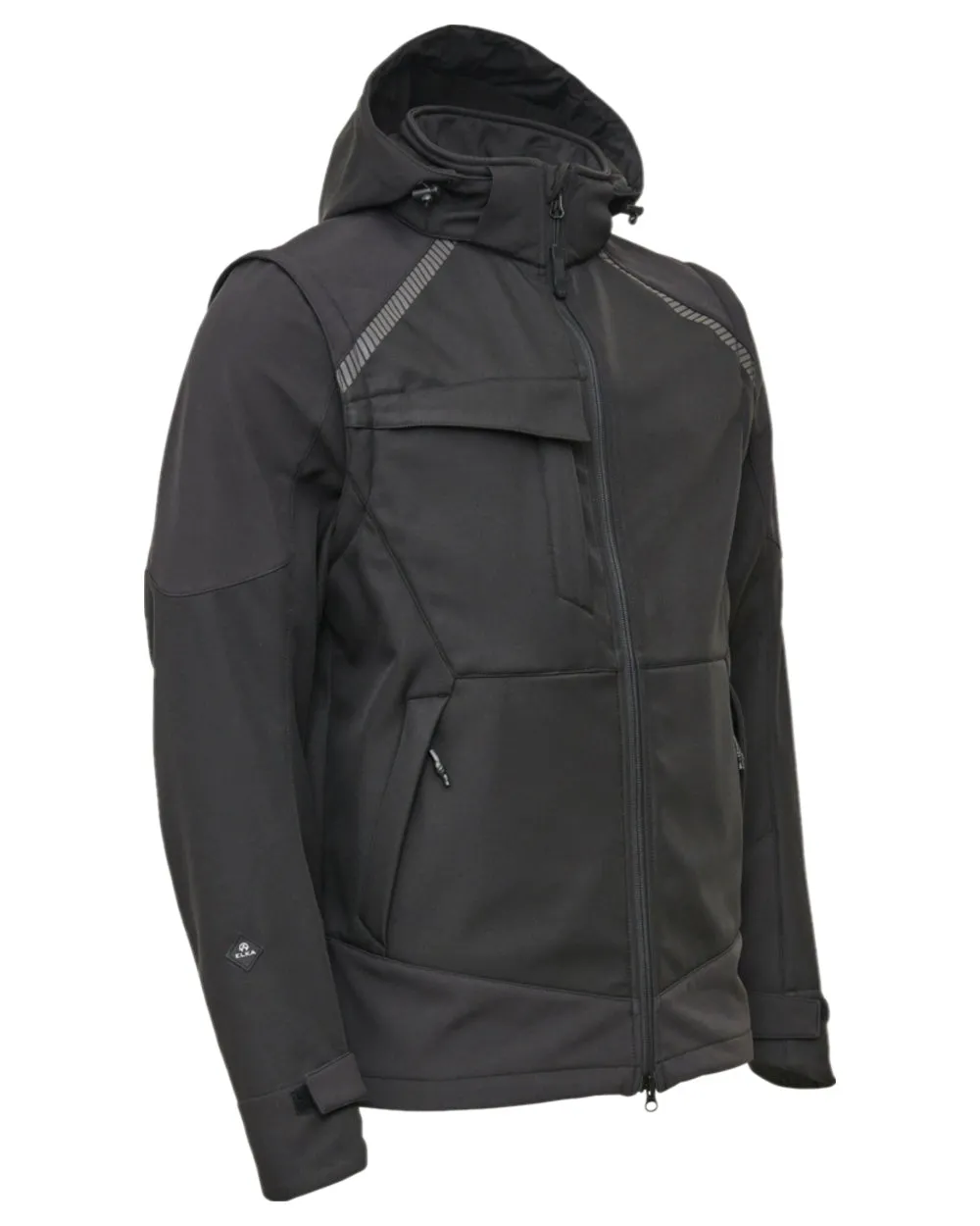 Elka Mens Working Xtreme Detachable Sleeves Jacket Long Sleeve Casual Tops