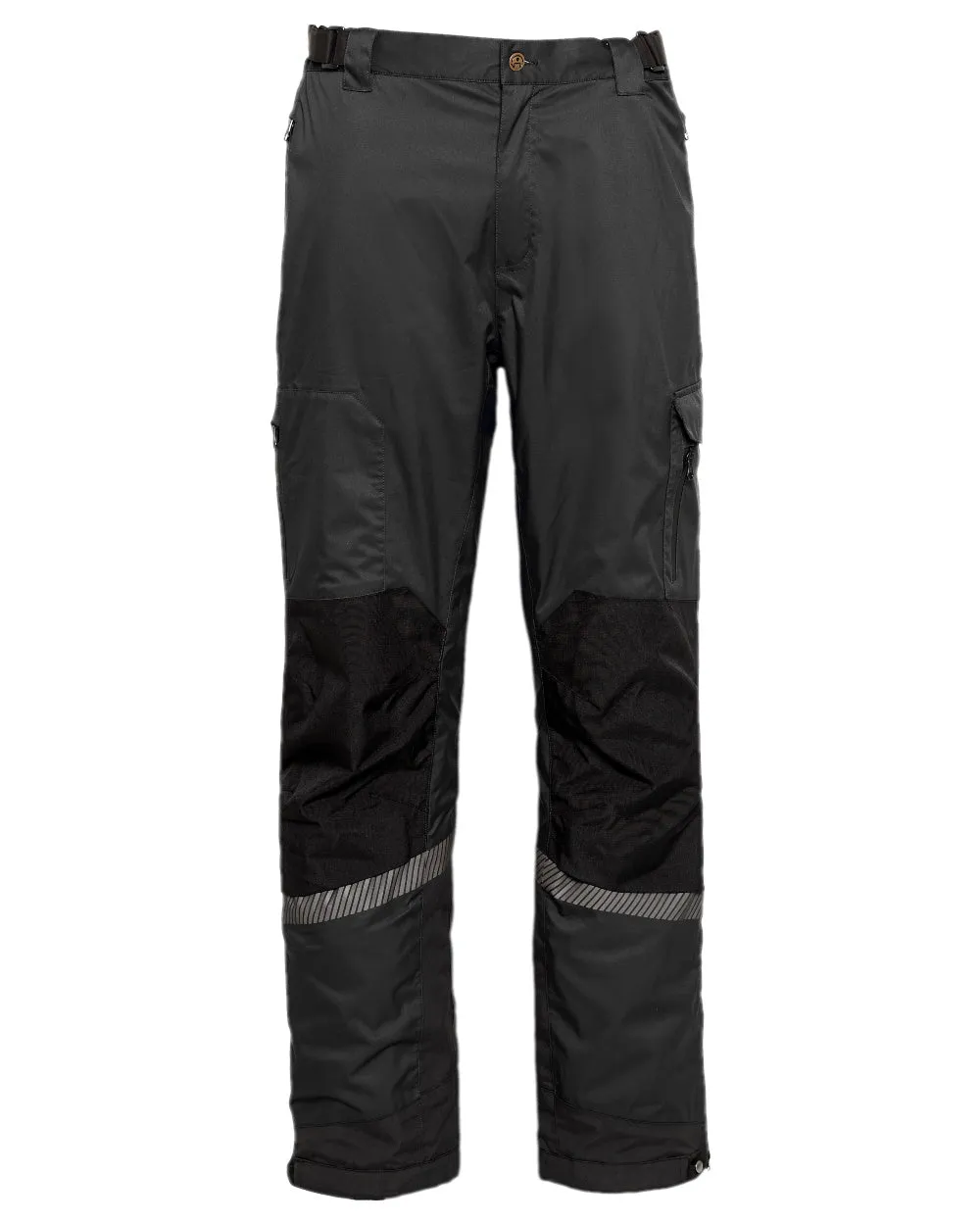 Elka Mens Working Xtreme Stretch Waist Trousers Hardwearing Work Pants