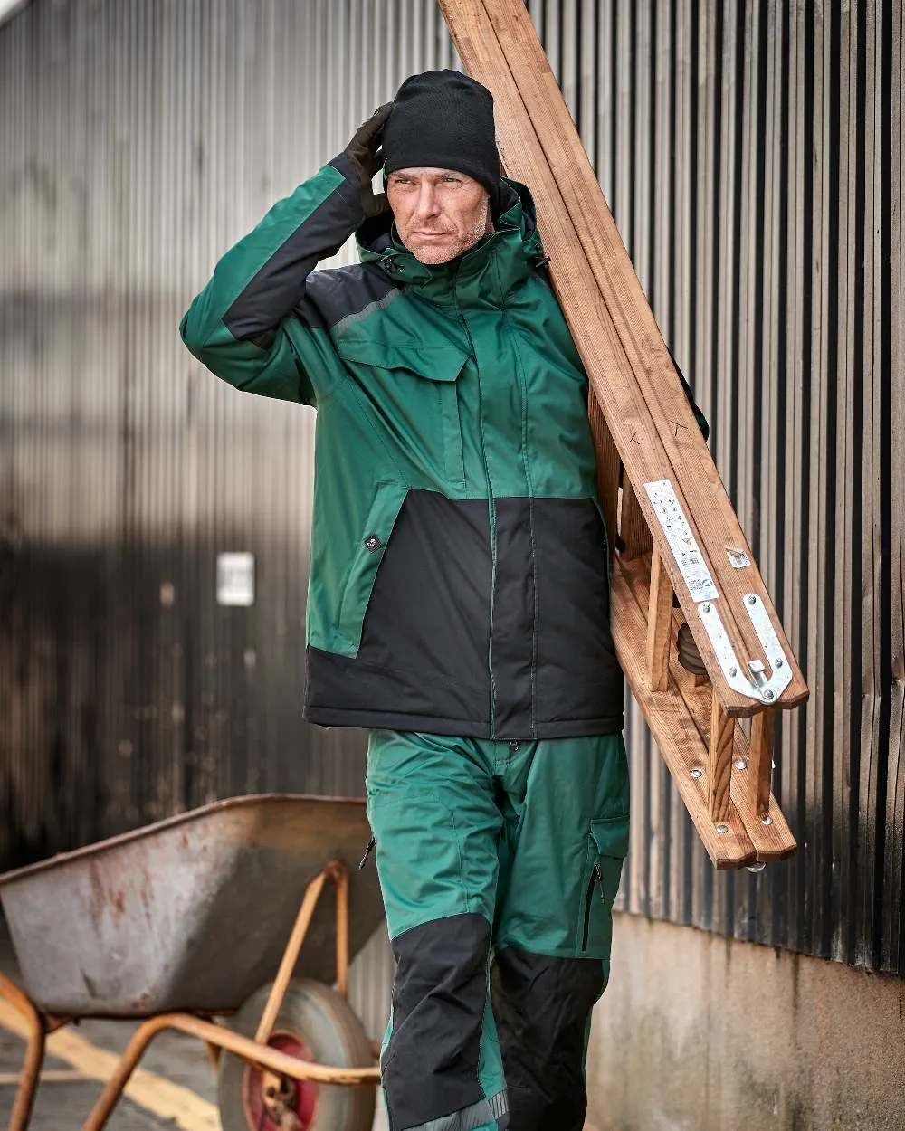 Elka Mens Working Xtreme Stretch Winter Jacket Men's Jackets and Coats