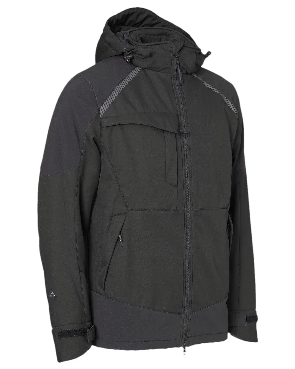 Elka Mens Working Xtreme Winter Softshell Jacket Fleece Lined Flannel Shirts