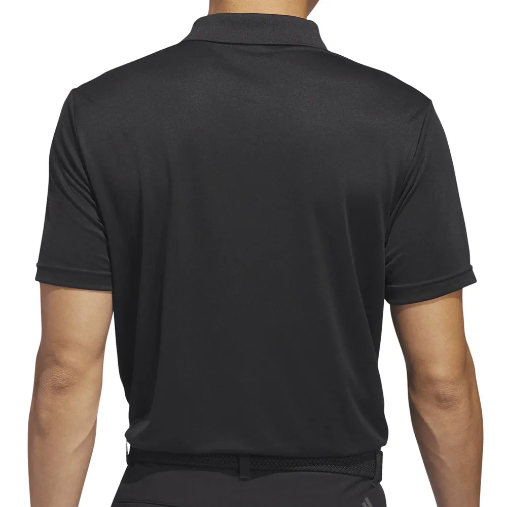 Valentine's Day Sale All Eyes on You Adidas Core Performance Primegreen Polo Shirt - Black