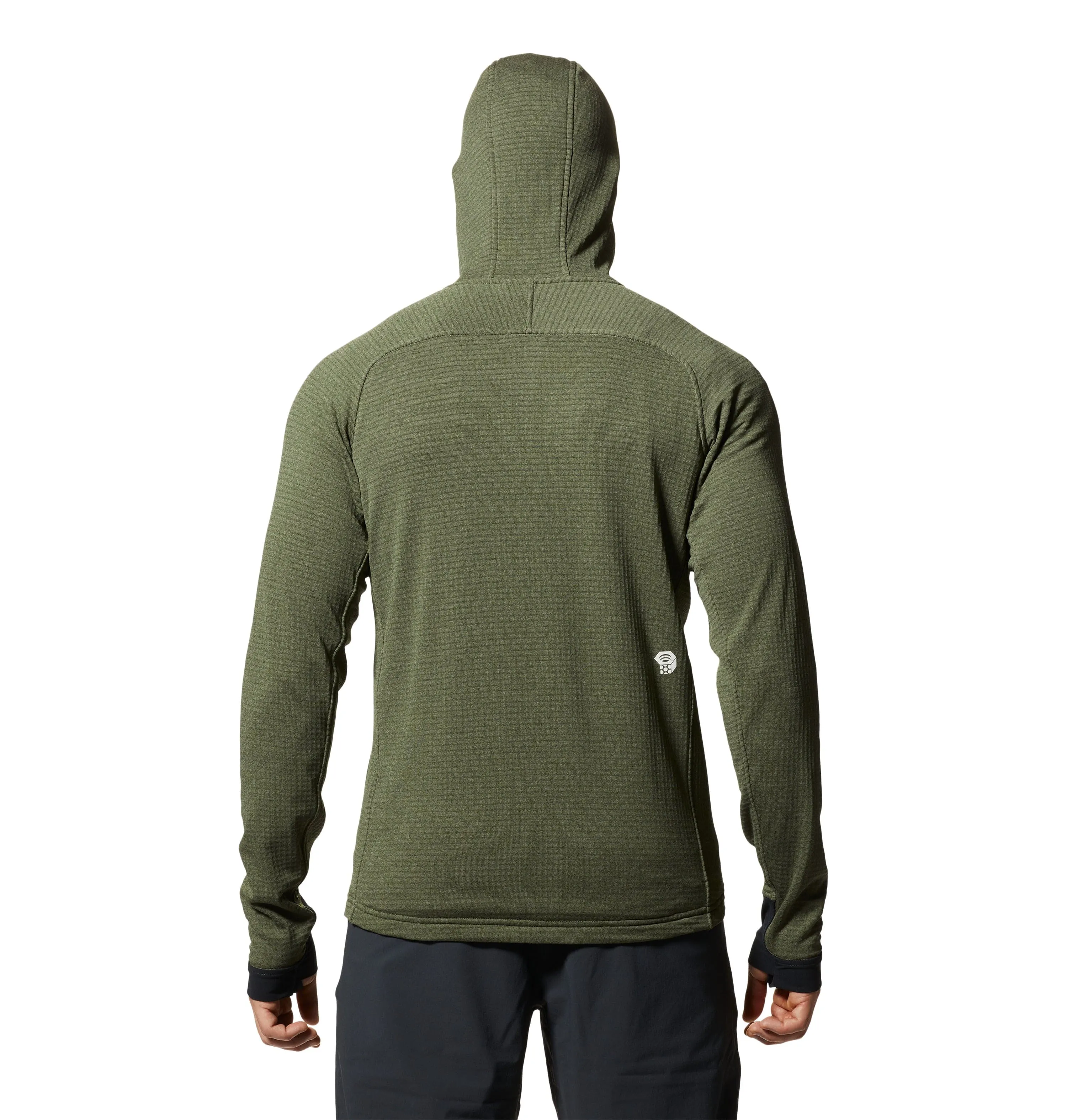 Mountain Hardwear - Men'S Polartec Power Grid Full-Zip Hoody Define Your Own Way