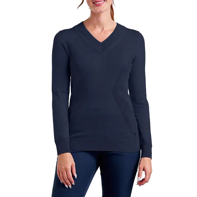 Nivo Women'S Nicole V-Neck Sweater - Navy Back To School Sale