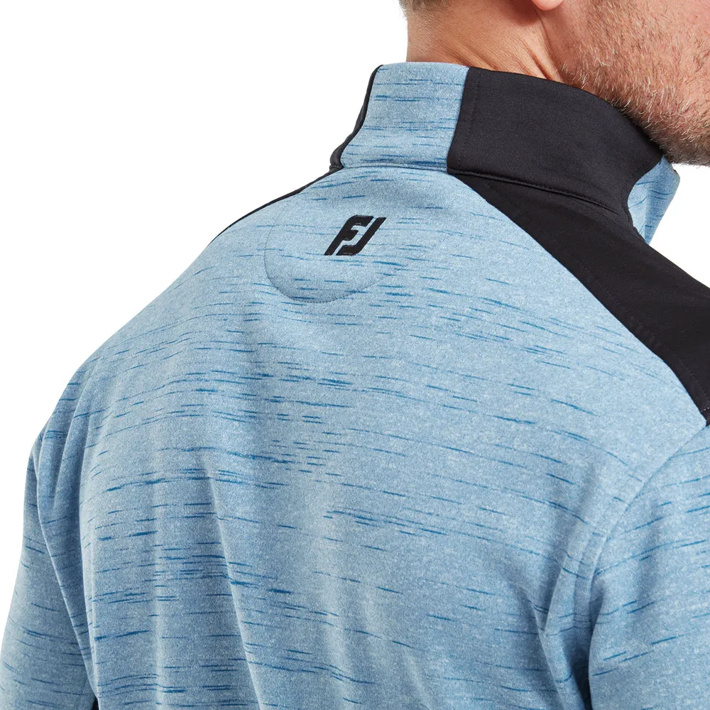 Fuel Your Fire Footjoy Space Dye Thermal 1/4 Zip Chillout - Cobalt/Black