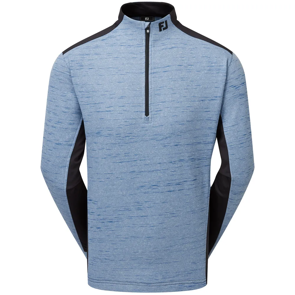 Built to Perform Footjoy Space Dye Thermal 1/4 Zip Chillout - Cobalt/Black