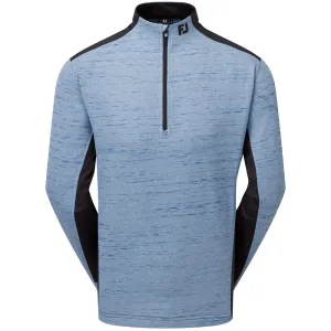 Built to Perform Footjoy Space Dye Thermal 1/4 Zip Chillout - Cobalt/Black
