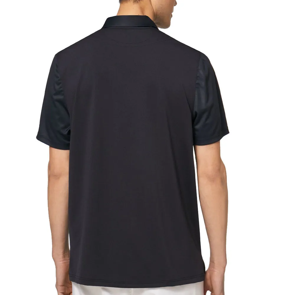Valentine's Day Sale Black Friday Deal Oakley Dimension Stripe Rc Polo Shirt - Blackout