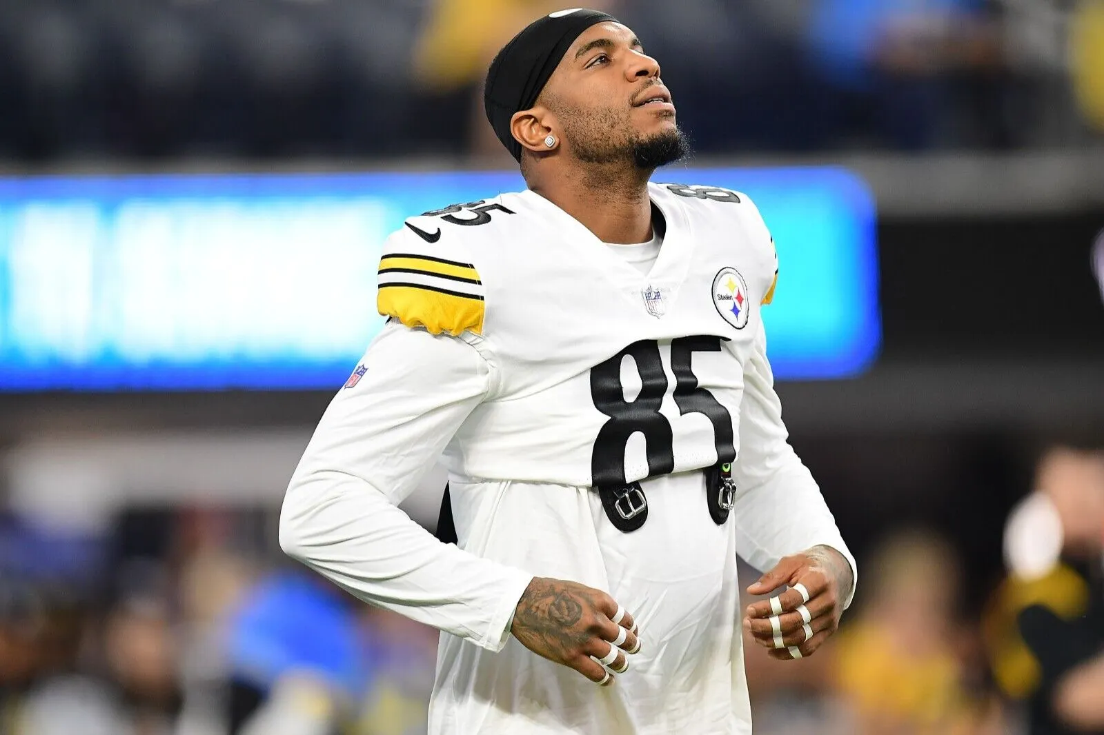 Eric Ebron Signed Pittsburgh Steelers Jersey (JSA COA)   2018 Pro Bowl T E