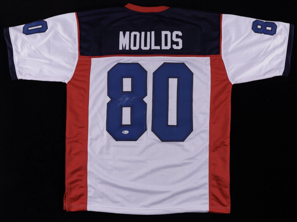 Eric Moulds Signed Bills Jersey Beckett Holo / Buffalo's All Pro W.R (1996?C2005)