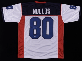 Eric Moulds Signed Bills Jersey Beckett Holo / Buffalo's All Pro W.R (1996?C2005)