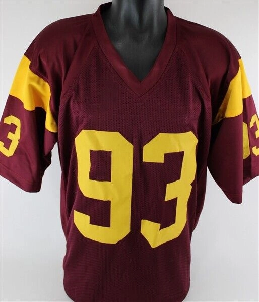 Everson Griffen Signed USC Trojans Jersey Inscribed"BG'"(Beckett COA)  Dallas DE