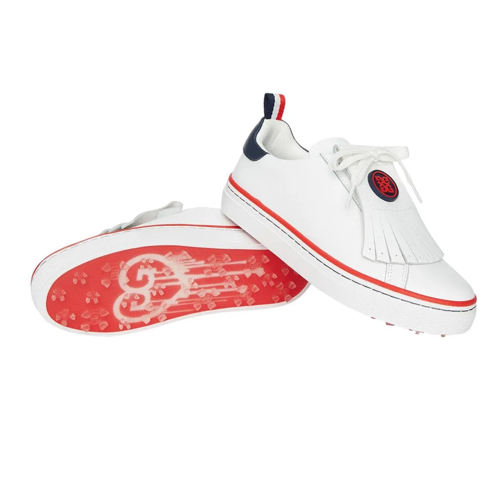 Walk Loud New Year's Eve Sale G/Fore Women'S Kiltie Distruptor Golf Shoes - Snow