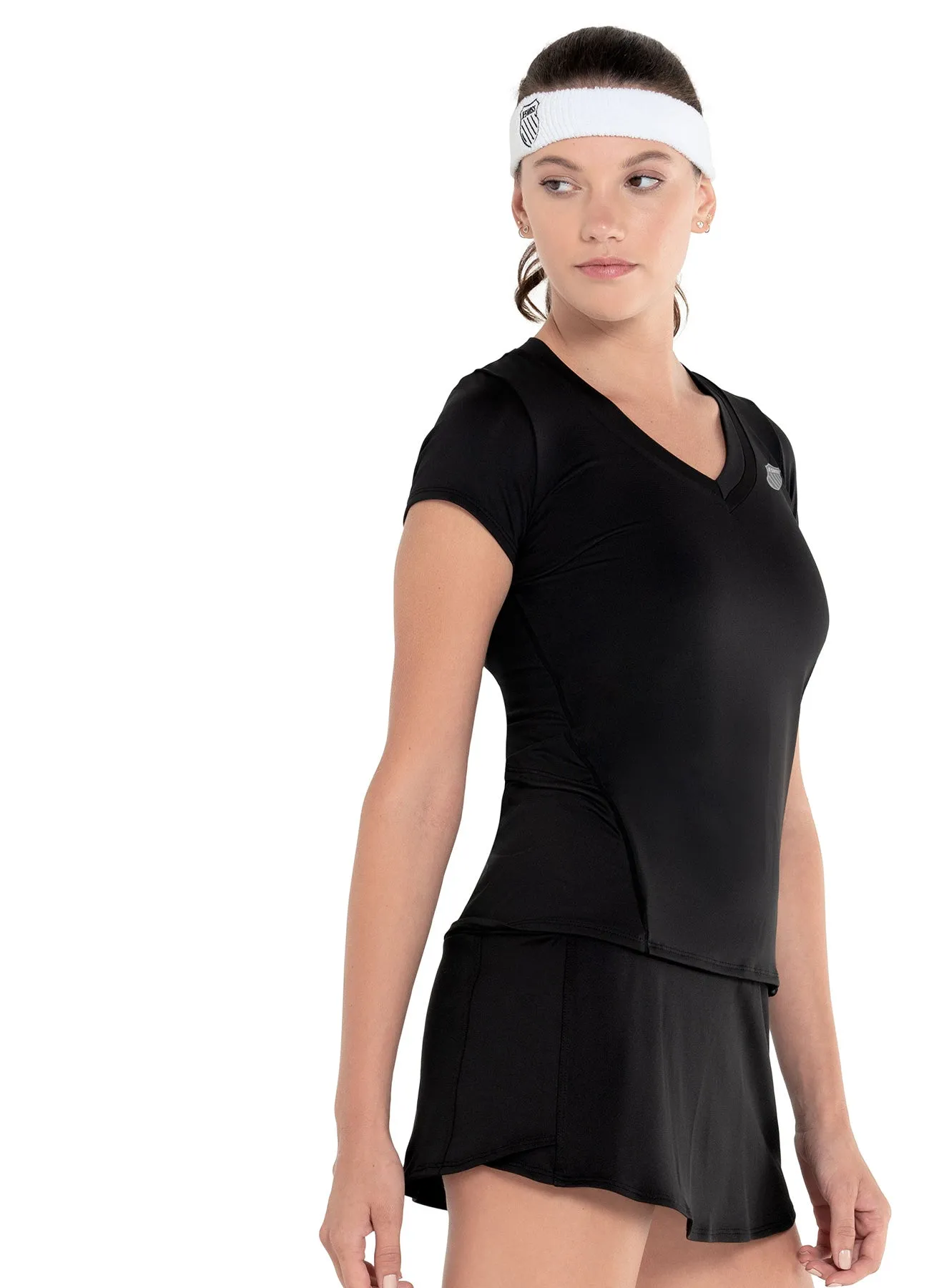 Make a Statement Own the Vibe Excel V-Neck Short Sleeve