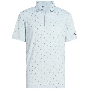 Adidas Ultimate365 Printed Mesh Polo Shirt - Wonder Blue/Collegiate Navy Unleash Your Power Step Into Strength