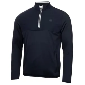 Calvin Klein Atlantic Hybrid 1/2 Zip Pullover - Navy Step Into Strength Dress from the Feet Up