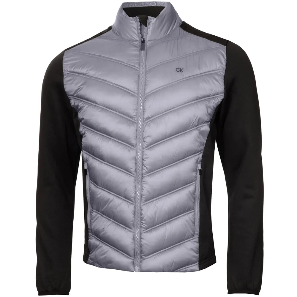 No Limits, Just Style Lead with Style Calvin Klein Frontera Hybrid Jacket - Black/Silver