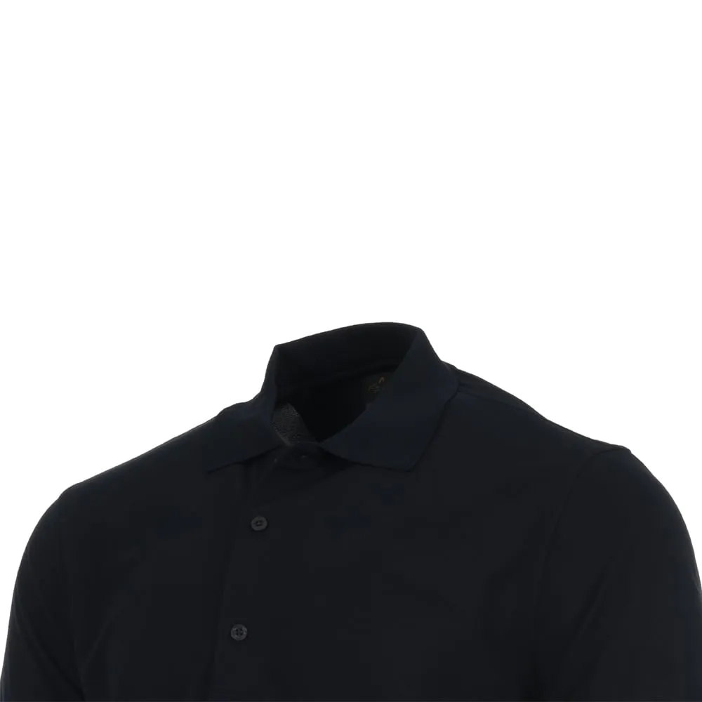 The Fast Lane Choice Greg Norman By Proquip Performance Micro Pique Polo Shirt - Navy