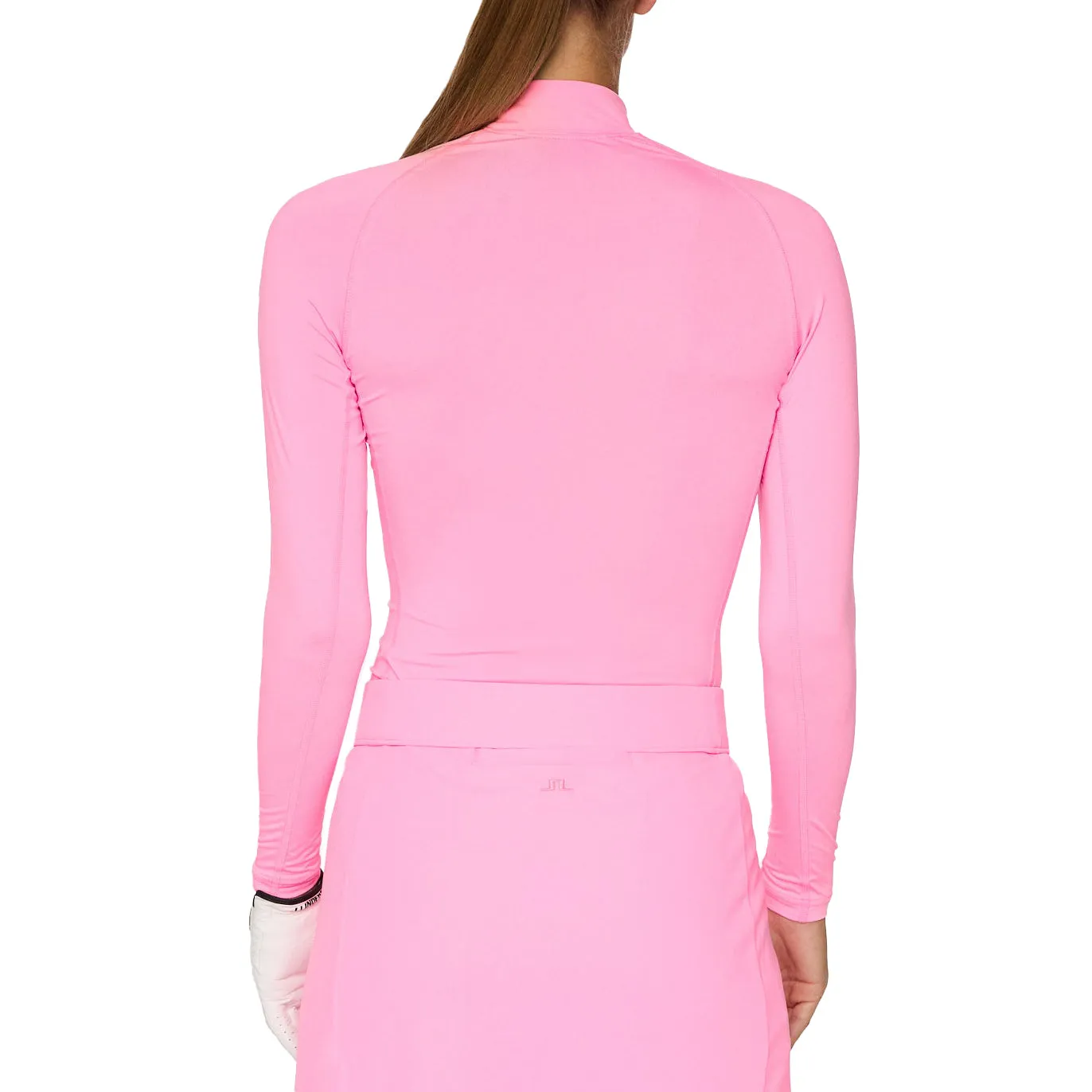 J.Lindeberg Women'S Ella Compression Golf Shirt - Eosine Pink Great Value