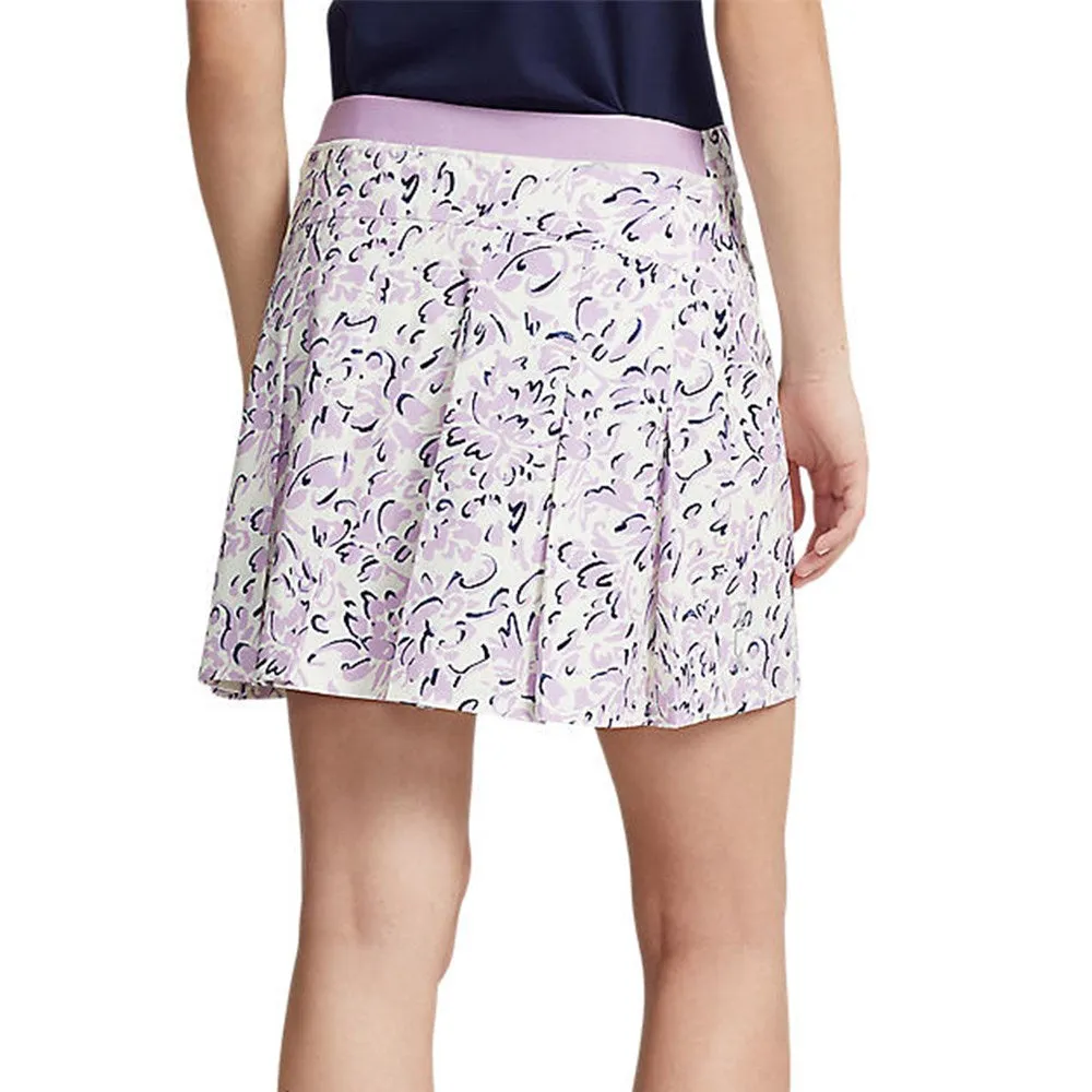 New Year's Eve Sale Rlx Ralph Lauren Women'S Printed Aim Skort 17" - Isle Petals