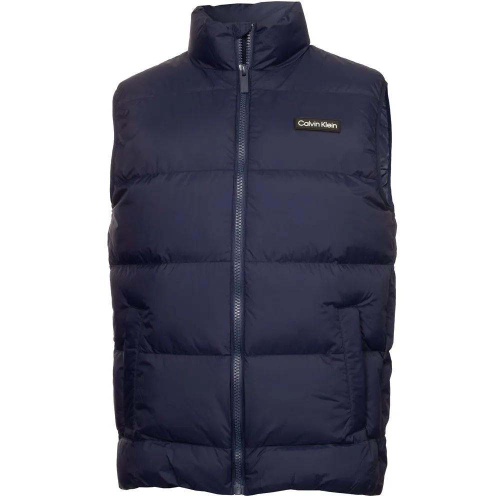 Rise Every Time Calvin Klein Winnsboro Padded Gilet - Evening Blue