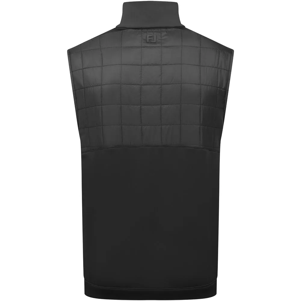 Footjoy Thermoseries Lightweight Insulated Vest - Black Confidence Starts Here Autumn Sale