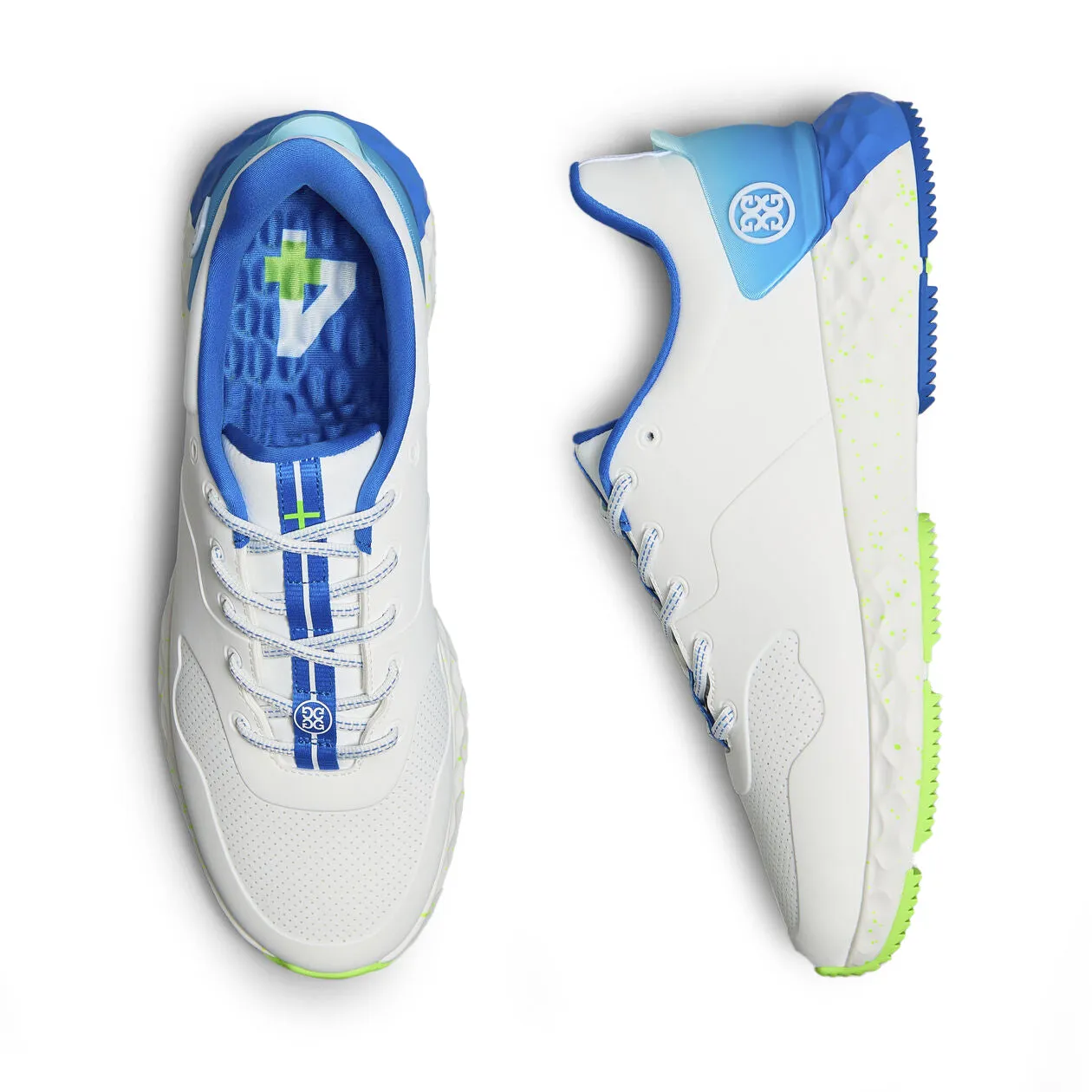 Economical G/Fore Mg4  Golf Shoes - Snow/Acid Lime