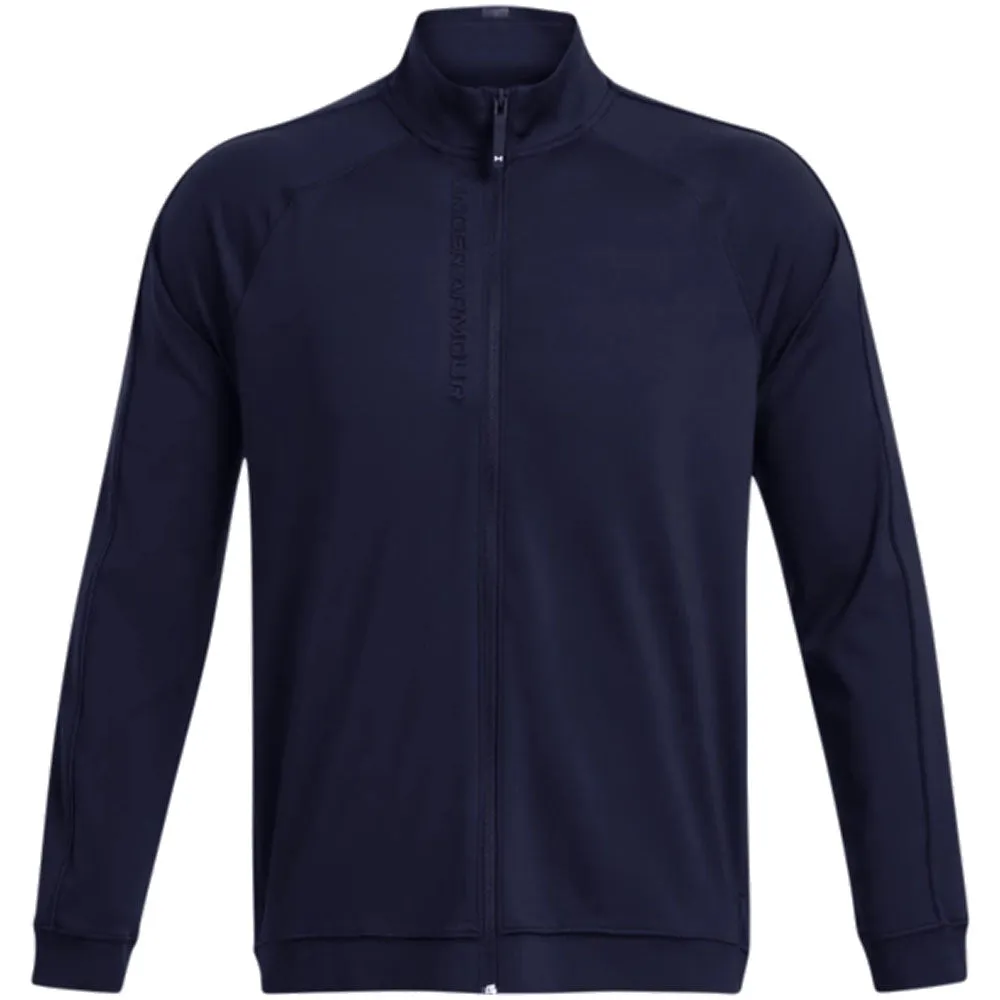 Under Armour Storm Midlayer Full Zip Pullover - Midnight Navy/White Move Like You Mean It