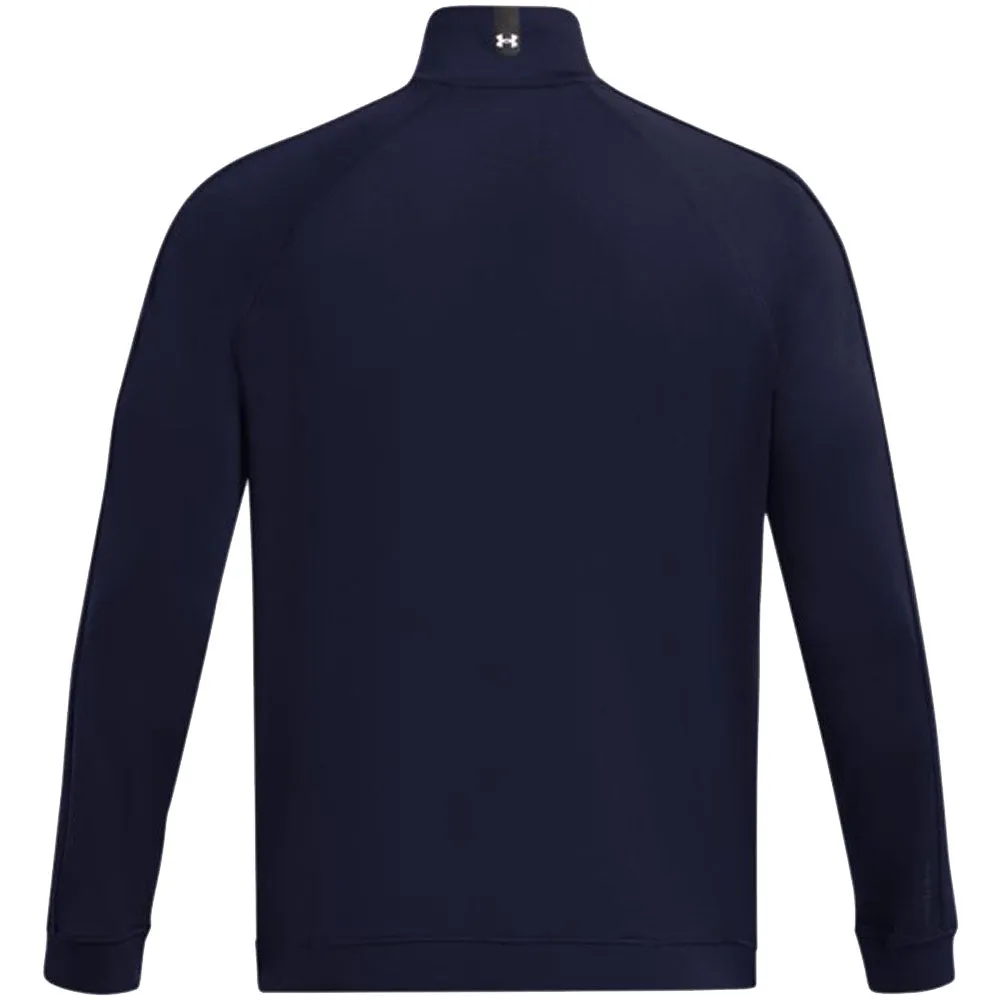 Under Armour Storm Midlayer Full Zip Pullover - Midnight Navy/White Memorial Day Sale The Fast Lane Choice