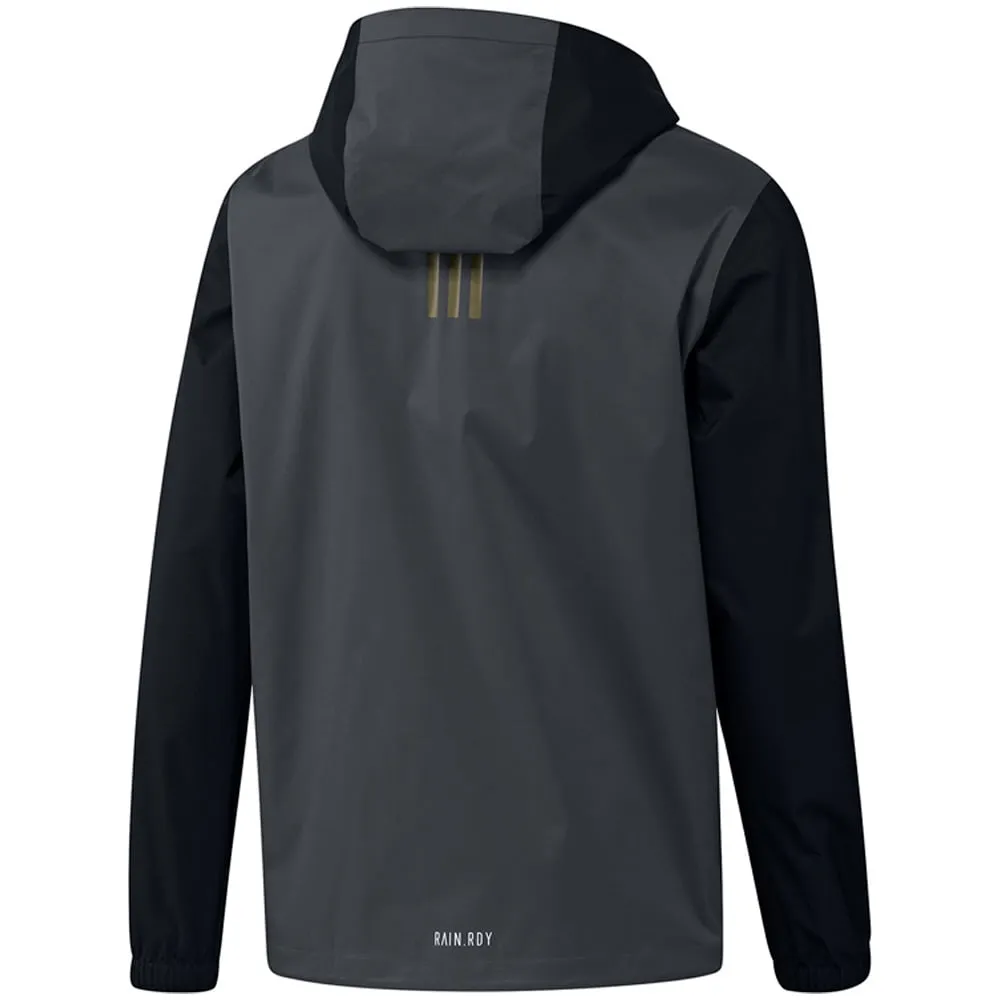 Stride with Confidence Adidas Rain.Rdy Waterproof Jacket - Black