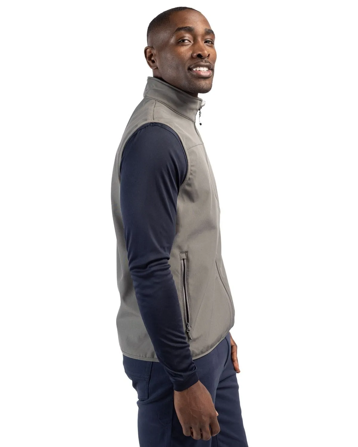 Clique By Cutter & Buck - Men'S Trail Softshell Vest Dare to Lead Cyber Monday Sale