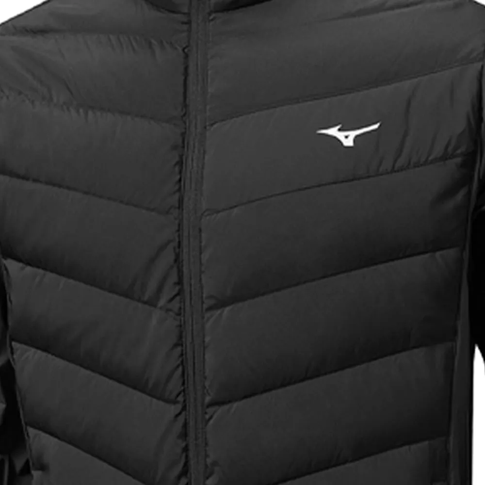 Mizuno Breath Thermo Max Jacket - Black Engineered for Speed Rule the Streets