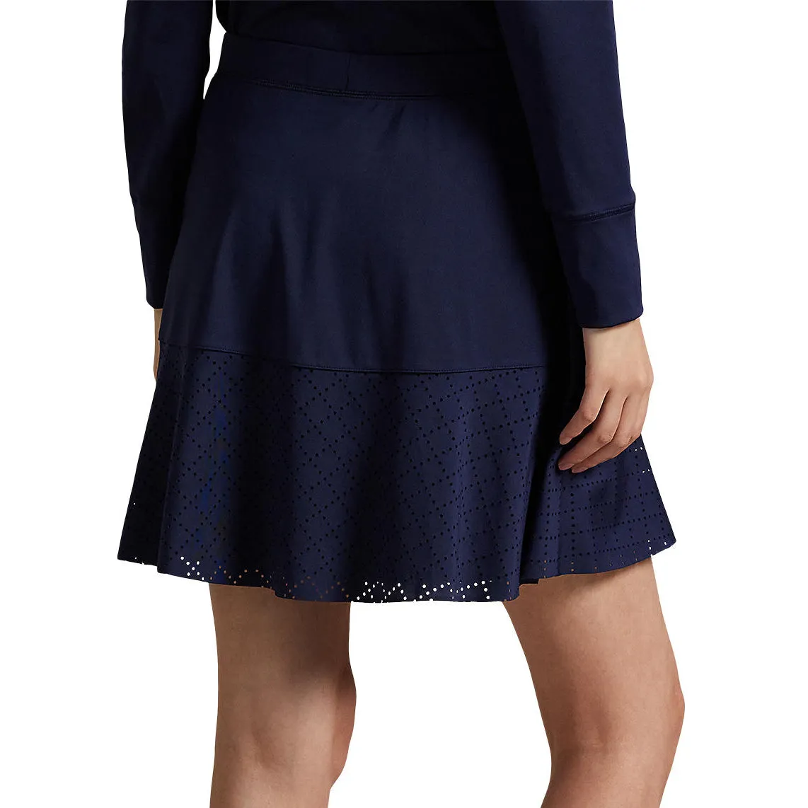 Fuel Your Fire Flash Sale Rlx Ralph Lauren Women'S A-Line Interlock Golf Skort - Refined Navy