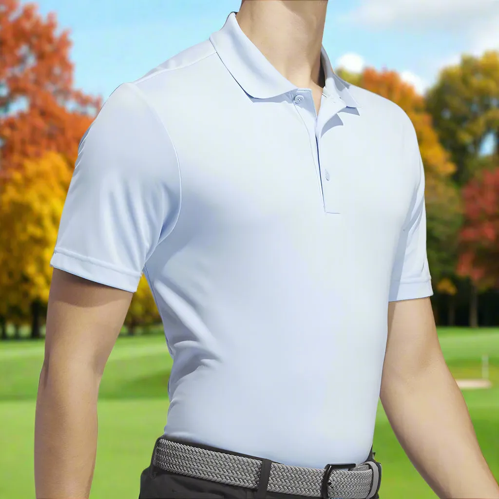 Adidas Core Performance Primegreen Polo Shirt - Clear Sky Designed to Dominate