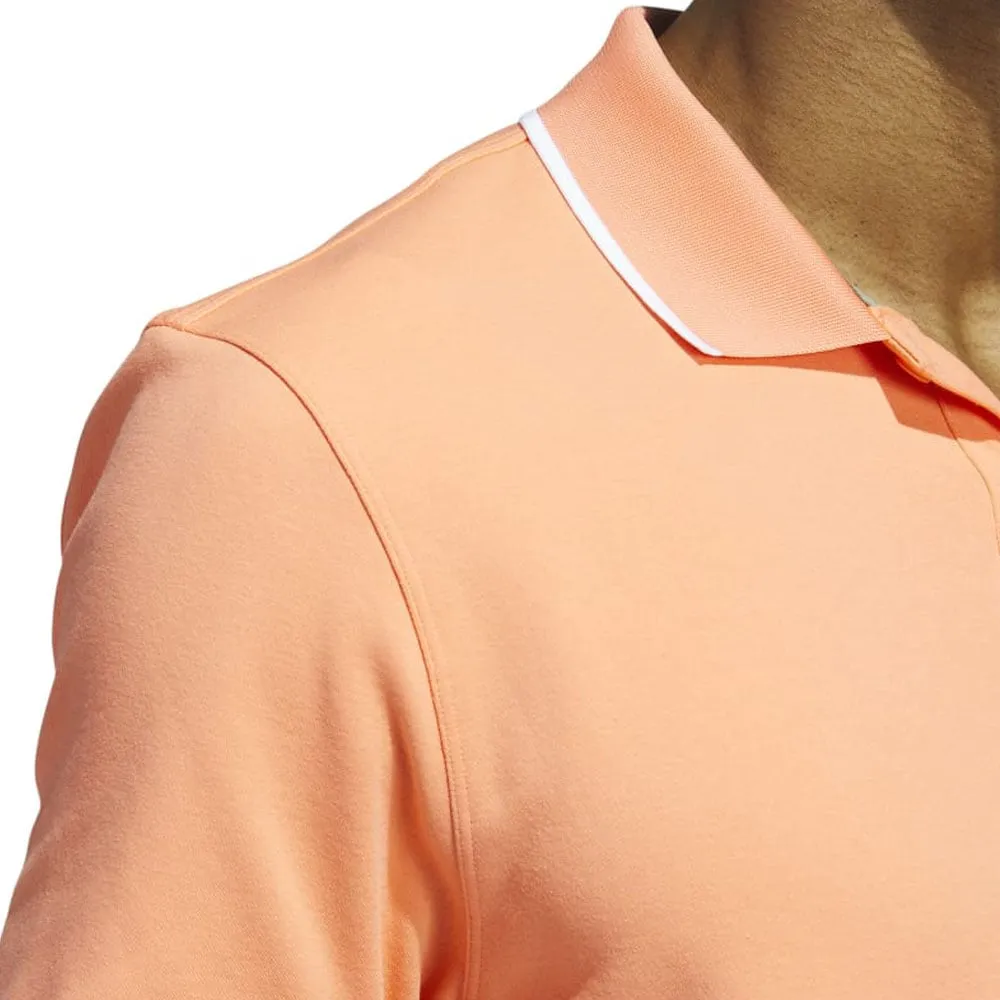 Black Friday Sale Fearlessly You Adidas Go-To Pique Polo Shirt - Coral Fusion