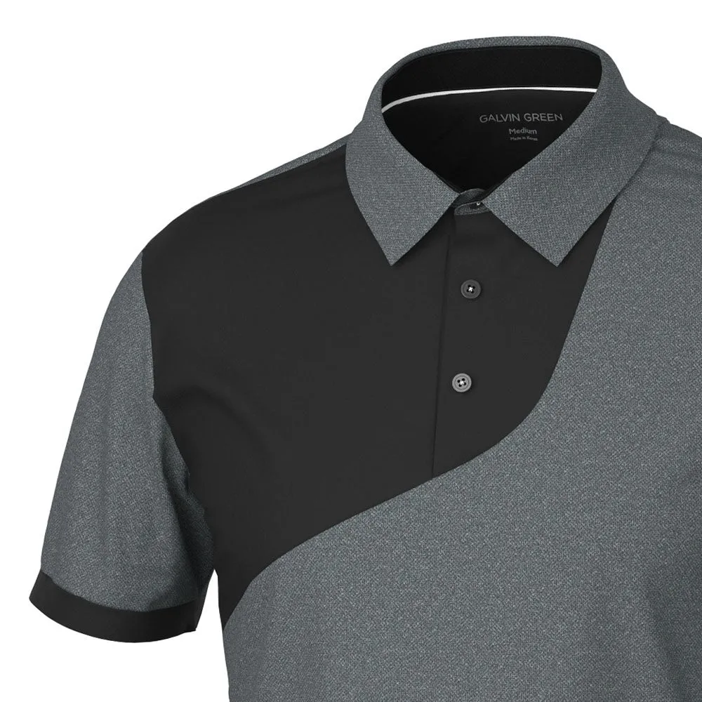 Galvin Green Mikel Polo Shirt - Black Spring Sale Exclusive Deal