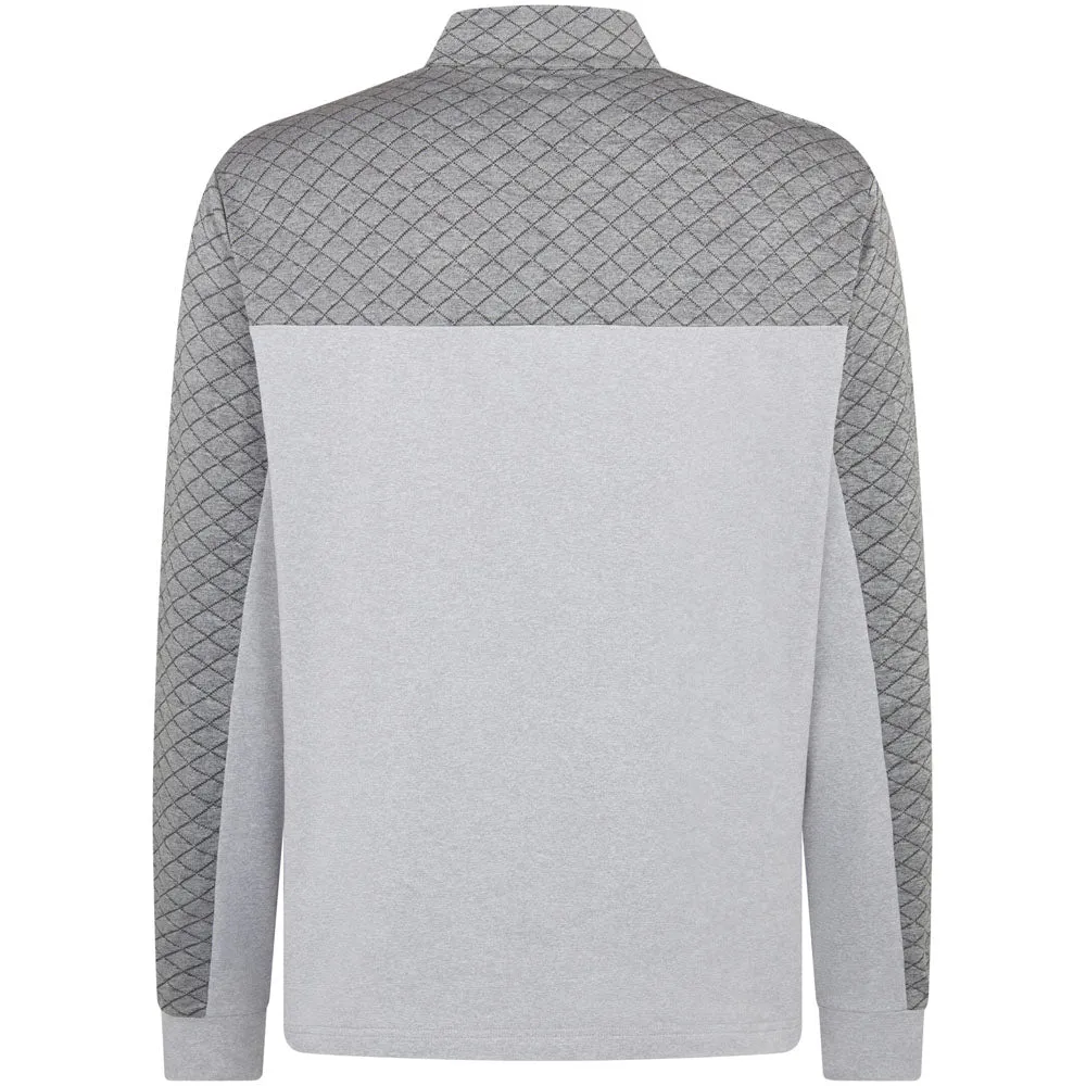 Independence Day Sale Walk Tall Original Penguin 1/4 Zip Heritage Block Pullover - Quarry Heather