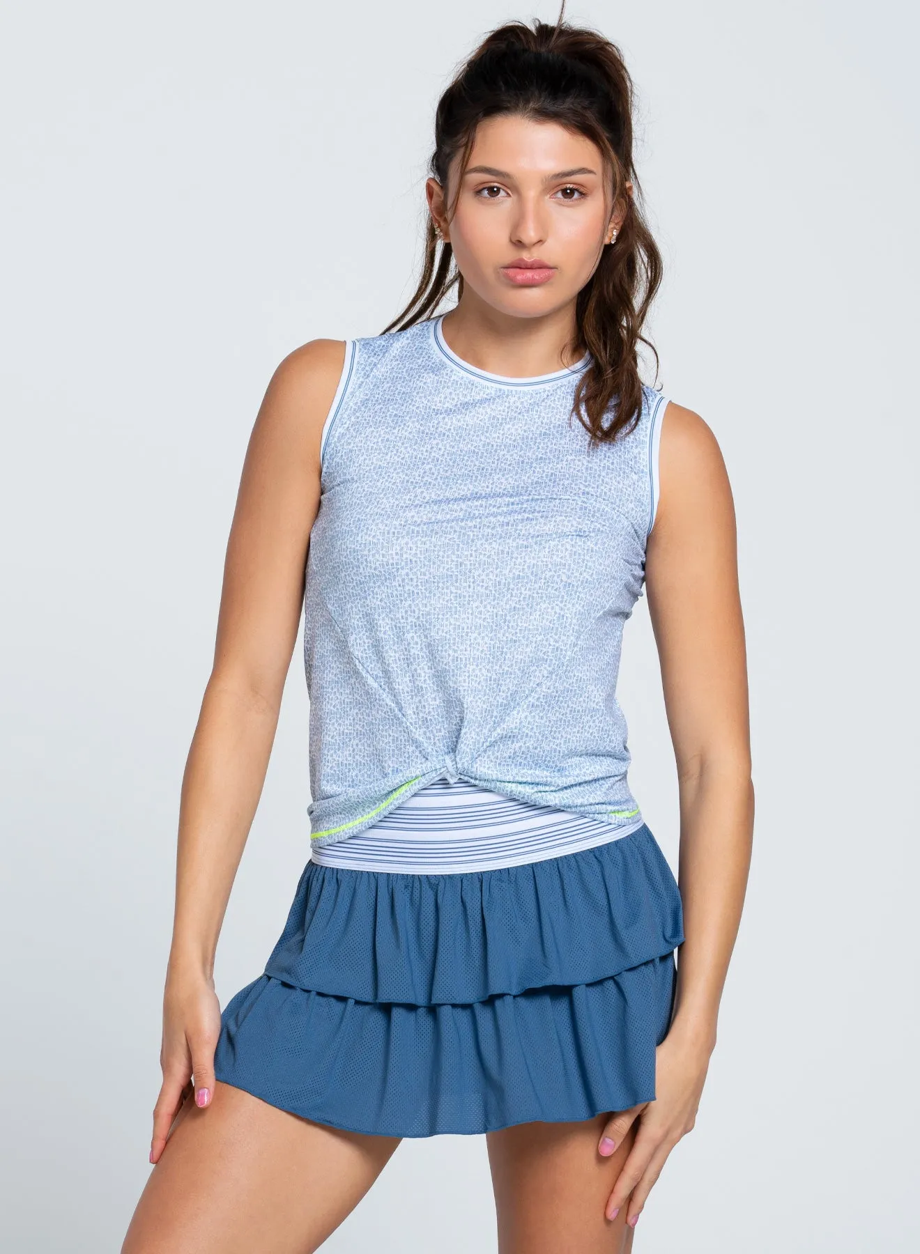 Biggest Sale of the Year Own the Vibe Steel Cut Twist Front Tank