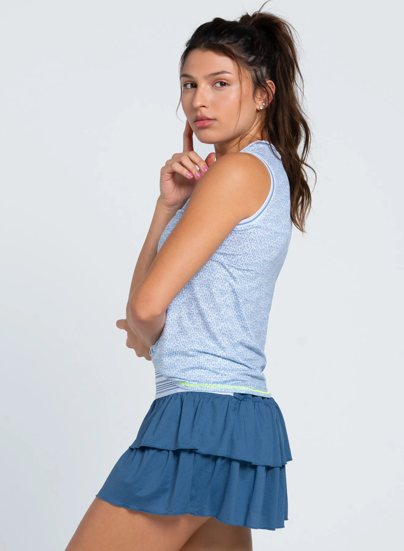 Empower Your Journey Be Unstoppable Steel Cut Twist Front Tank