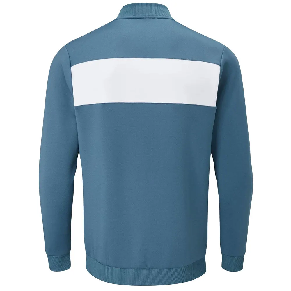 Move Like You Mean It Designed to Dominate Stuburt Element Performance Sweater - Peacock