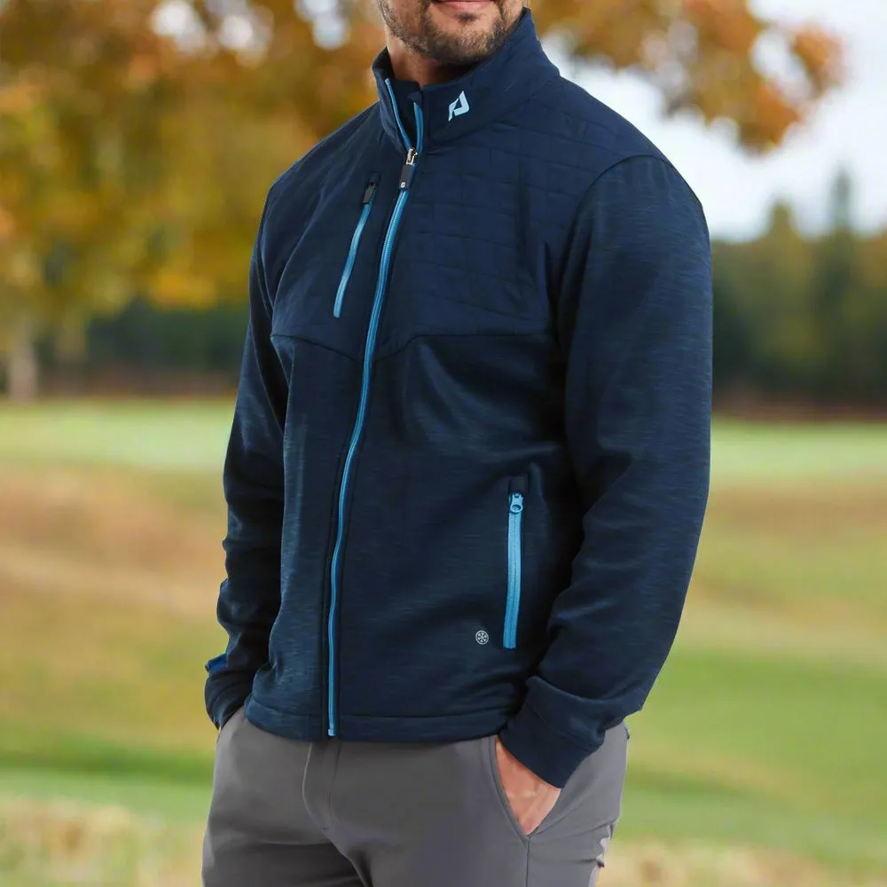 Footjoy Thermoseries Hybrid Jacket - Navy Lead with Style Black Friday Sale