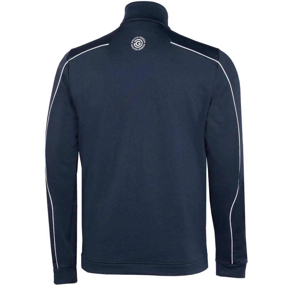 Black Friday Deal Performance Unleashed Galvin Green Dave 1/4 Zip Pullover - Navy/White