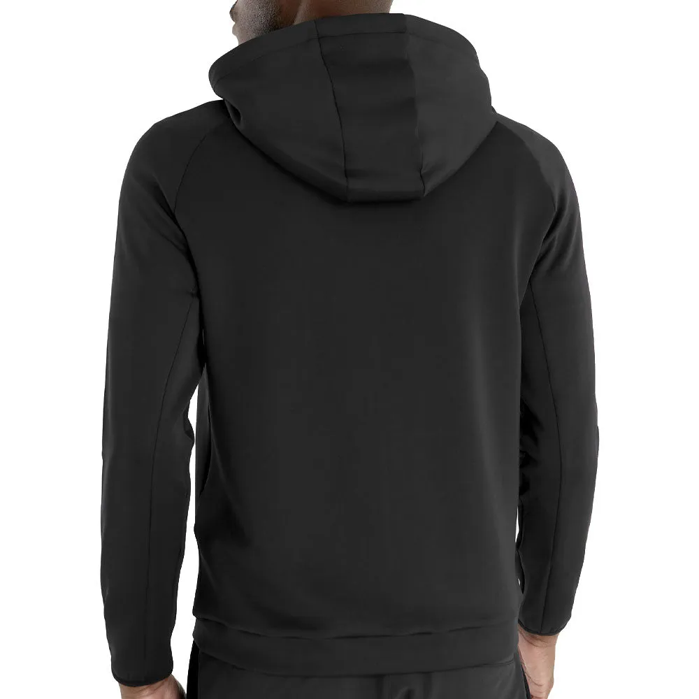 Memorial Day Sale Calvin Klein Fracture Hooded Full Zip Jacket - Black