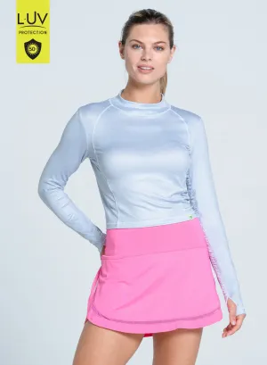 Heather Mock Neck Hip Fit Long Sleeve Deal Of The Century All Saints' Day Sale