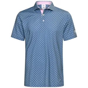 Independence Day Sale Puma X Ap Micro Umbrellas Polo Shirt - Zen Blue