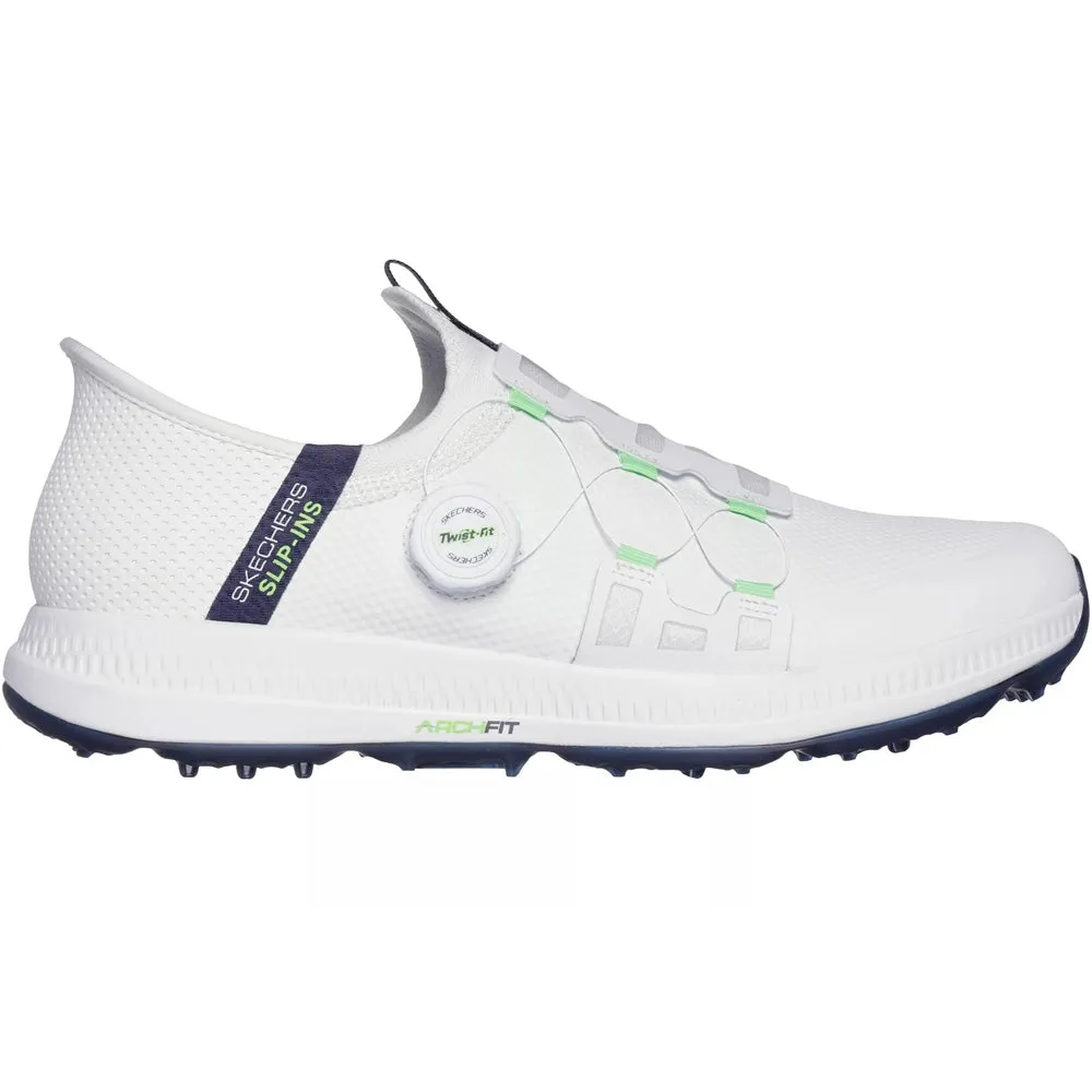 Exclusive Deal Fearlessly You Skechers Elite 5 Slip-Ins Spikeless Waterproof Shoes - White/Navy