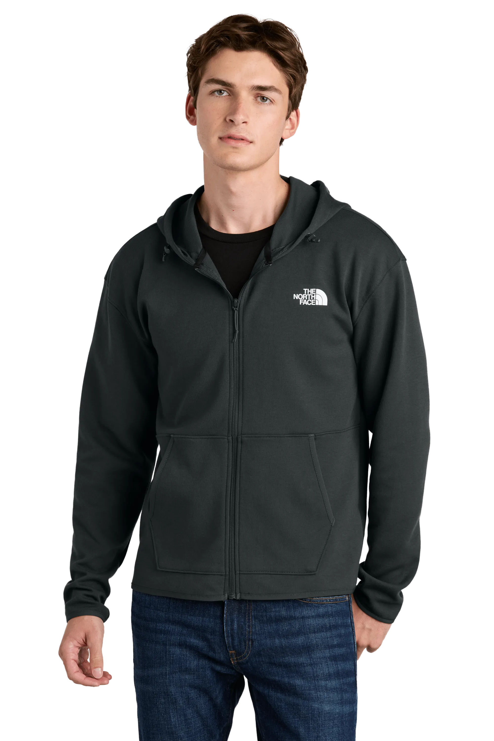 The North Face - Men'S Double-Knit Full-Zip Hoodie Walk Loud Rule the Streets