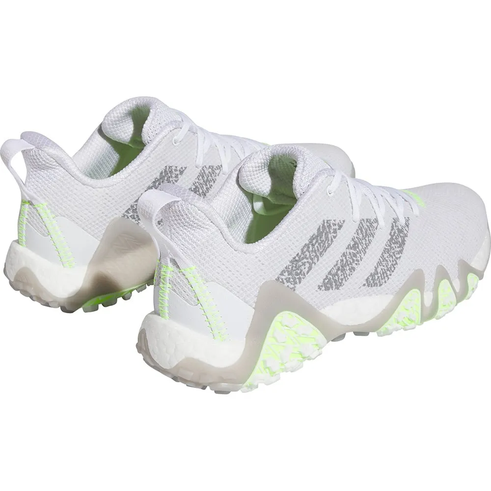 Adidas Codechaos 22 Spikeless Waterproof Shoes - White/Grey Three/Lucid Lemon Dress from the Feet Up Step Out Boldly