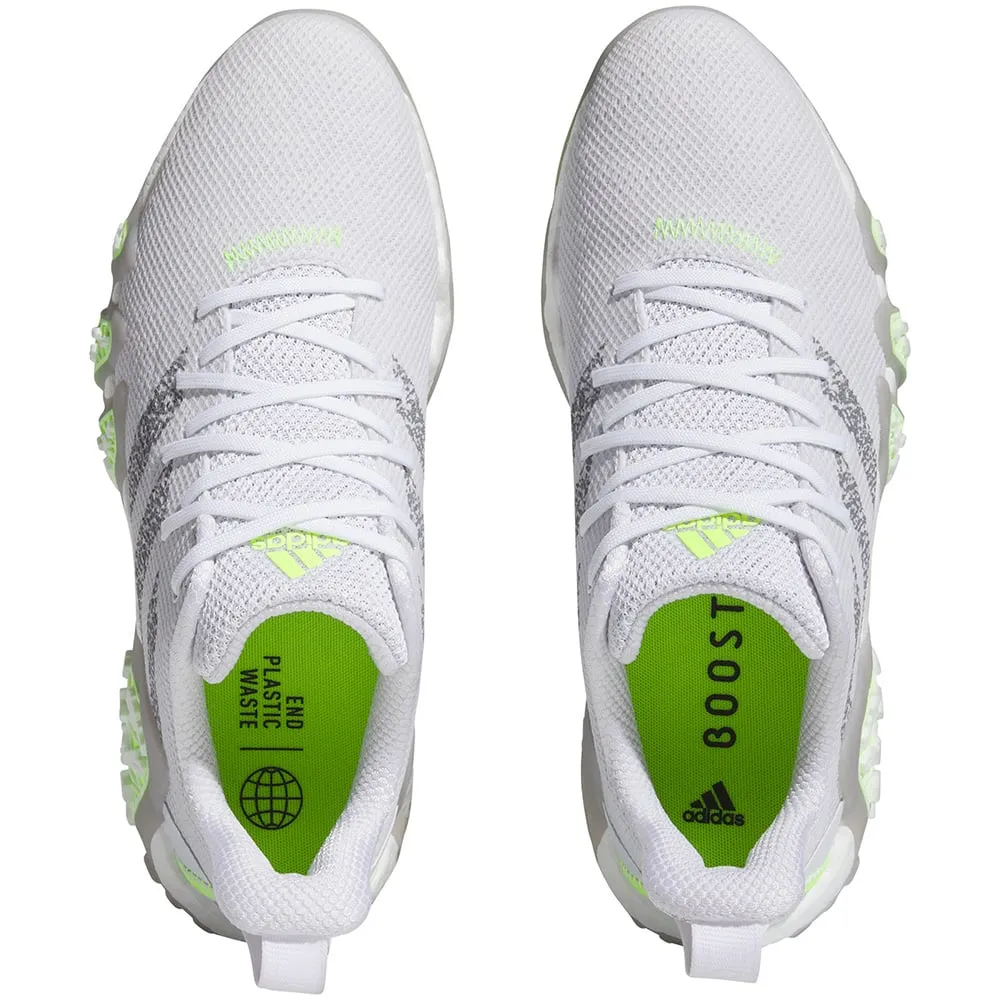 Own the Streets Back To School Sale Adidas Codechaos 22 Spikeless Waterproof Shoes - White/Grey Three/Lucid Lemon