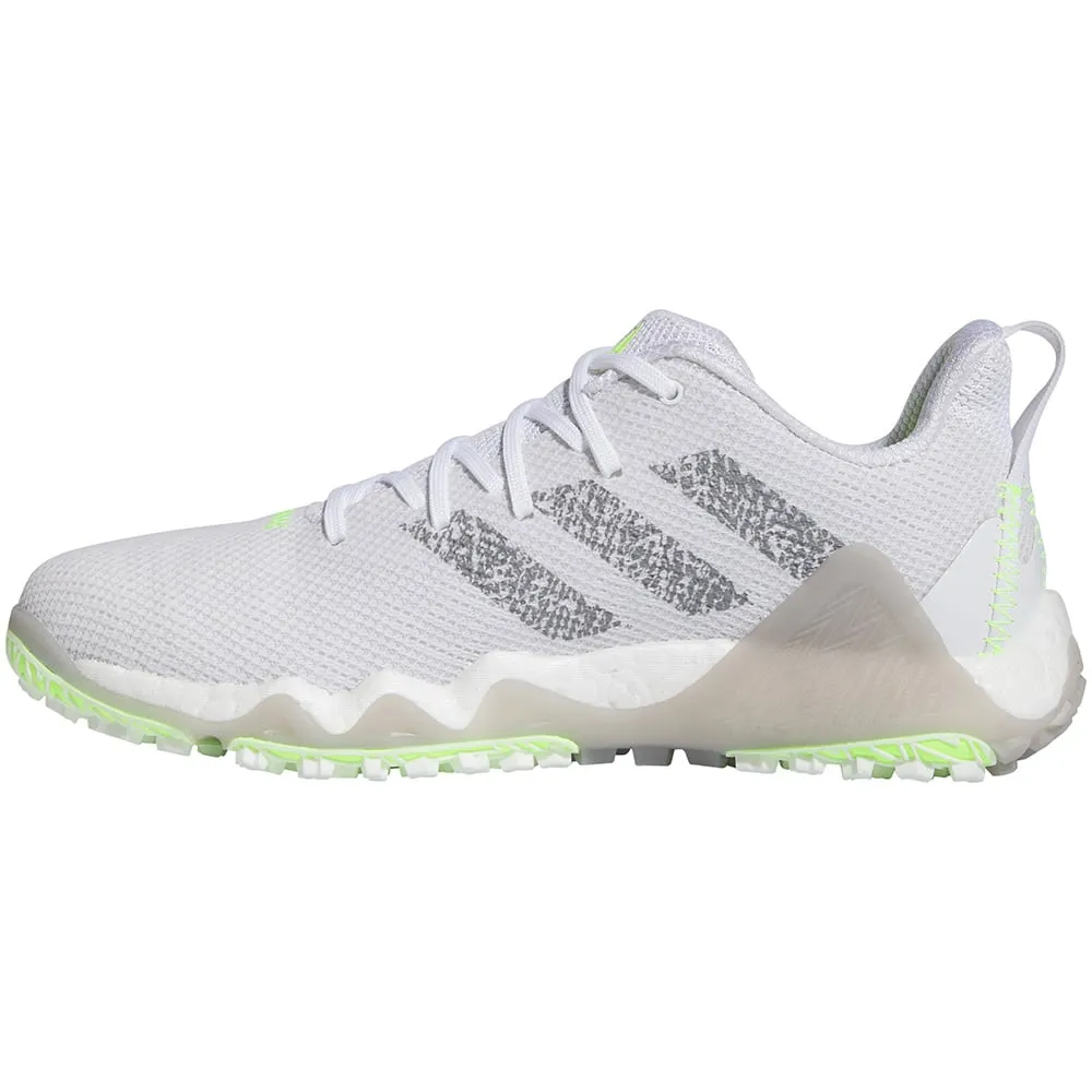 Adidas Codechaos 22 Spikeless Waterproof Shoes - White/Grey Three/Lucid Lemon New Year's Eve Sale
